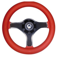 VR00 Steering Wheel - Red Color - 62.00784.04 - Riviera 